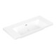 V&B Schrank-Waschtisch Subway 3.0 100x47cm, eck., m ÜL, stone white C-plus-1