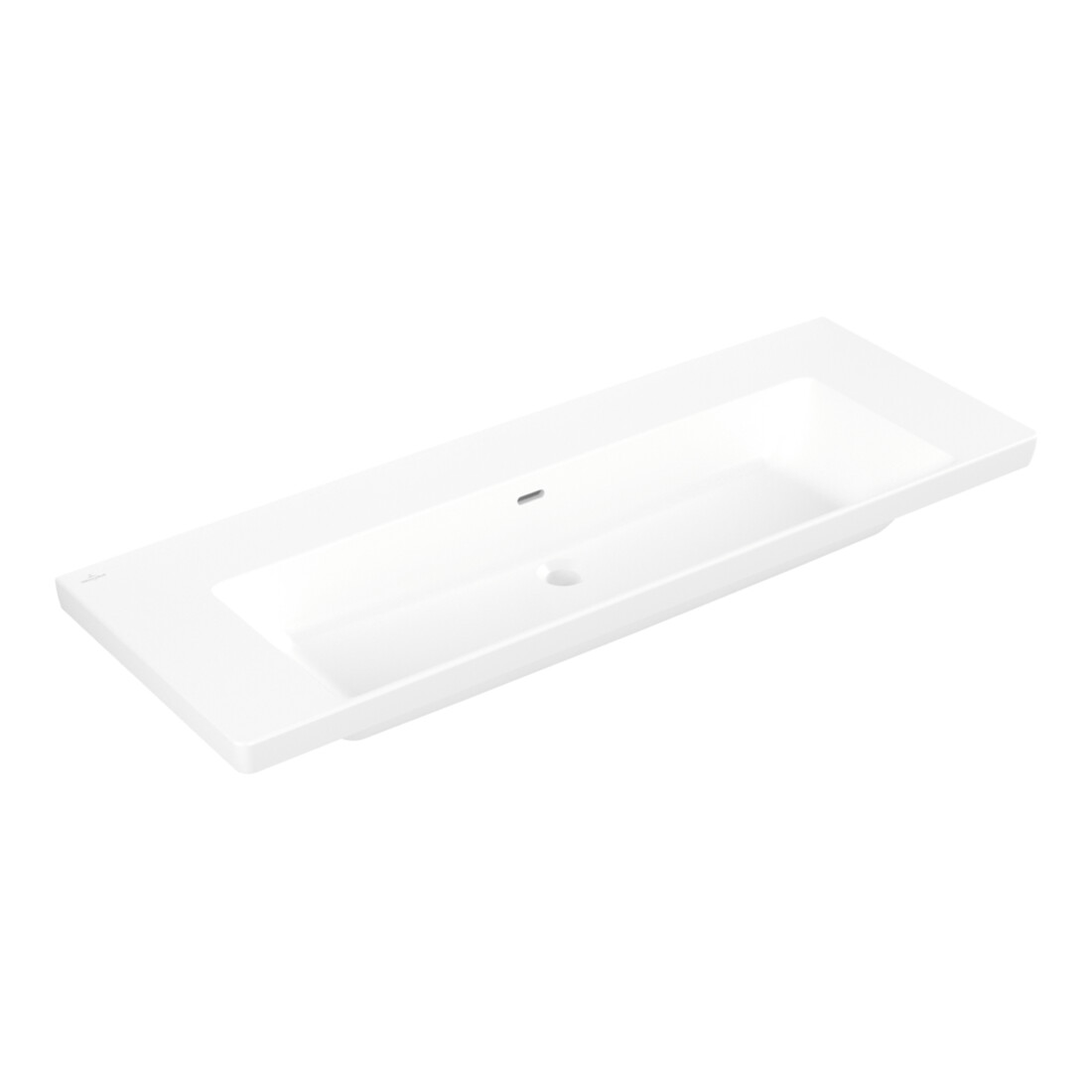 V&B Schrank-Waschtisch Subway 3.0 130x47cm, eck., m ÜL, stone white C-plus