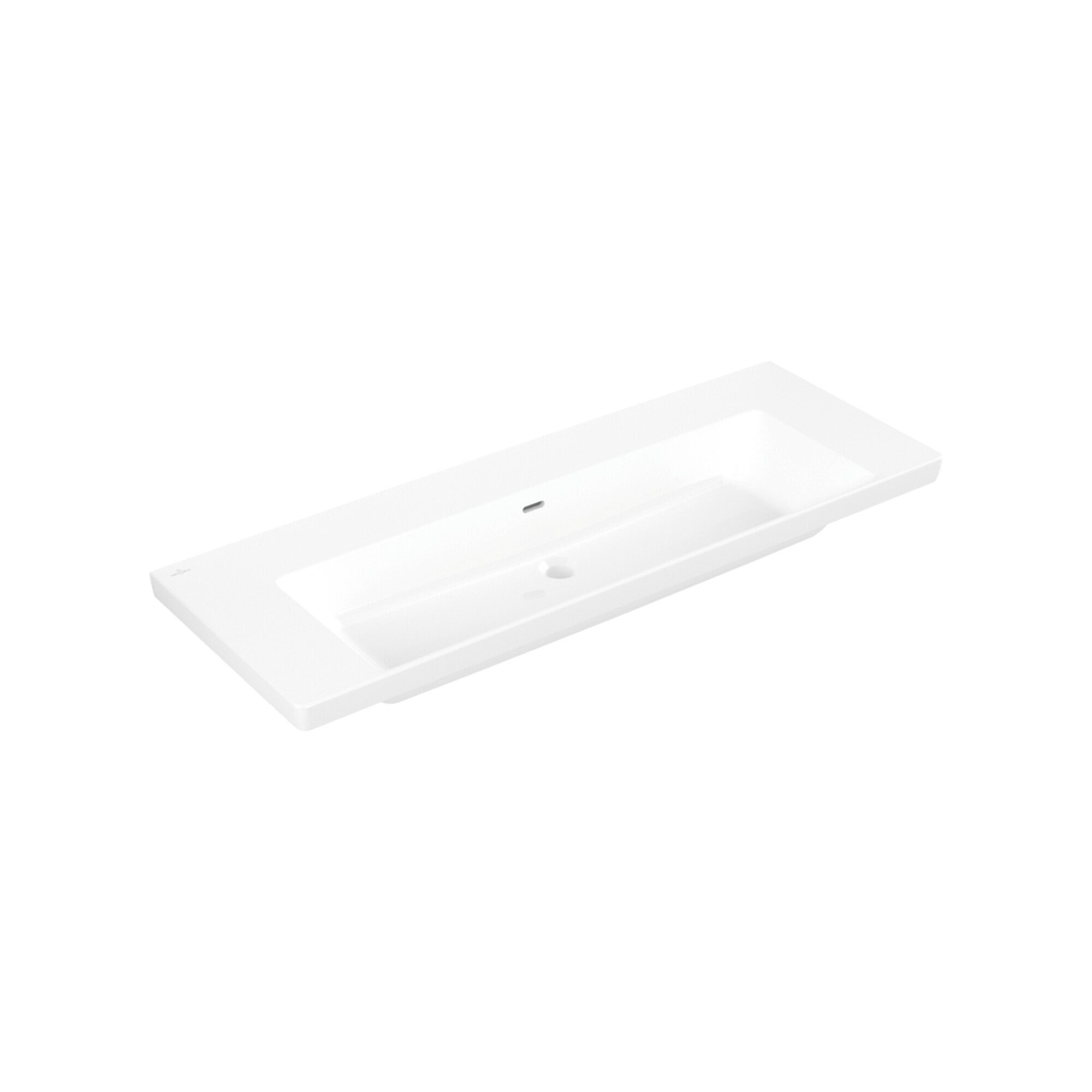 V&B Schrank-Waschtisch Subway 3.0 130x47cm, eckig, mit Überlauf, weiß ; Villeroy & Boch