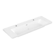 V&B Schrank-Waschtisch Subway 3.0 130x47cm, ek, m 2 HL/mit ÜL, st. wh. C+-3