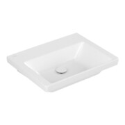 V&B Schrank-Waschtisch Subway 3.0 60x47cm, eck., o. HL/o ÜL, weiß C-plus