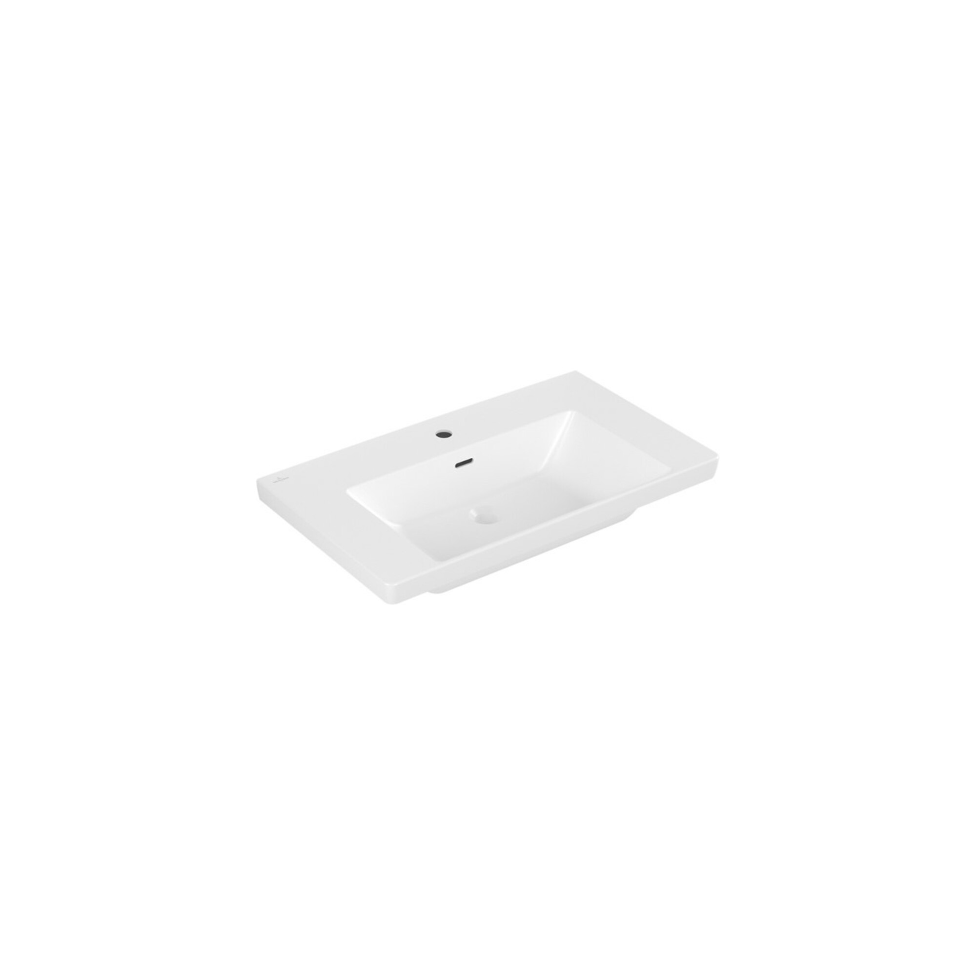 V&B Schrank-Waschtisch Subway 3.0 80x47cm, eck., m 1 HL/mit ÜL, st. wh. C+ ; Villeroy & Boch