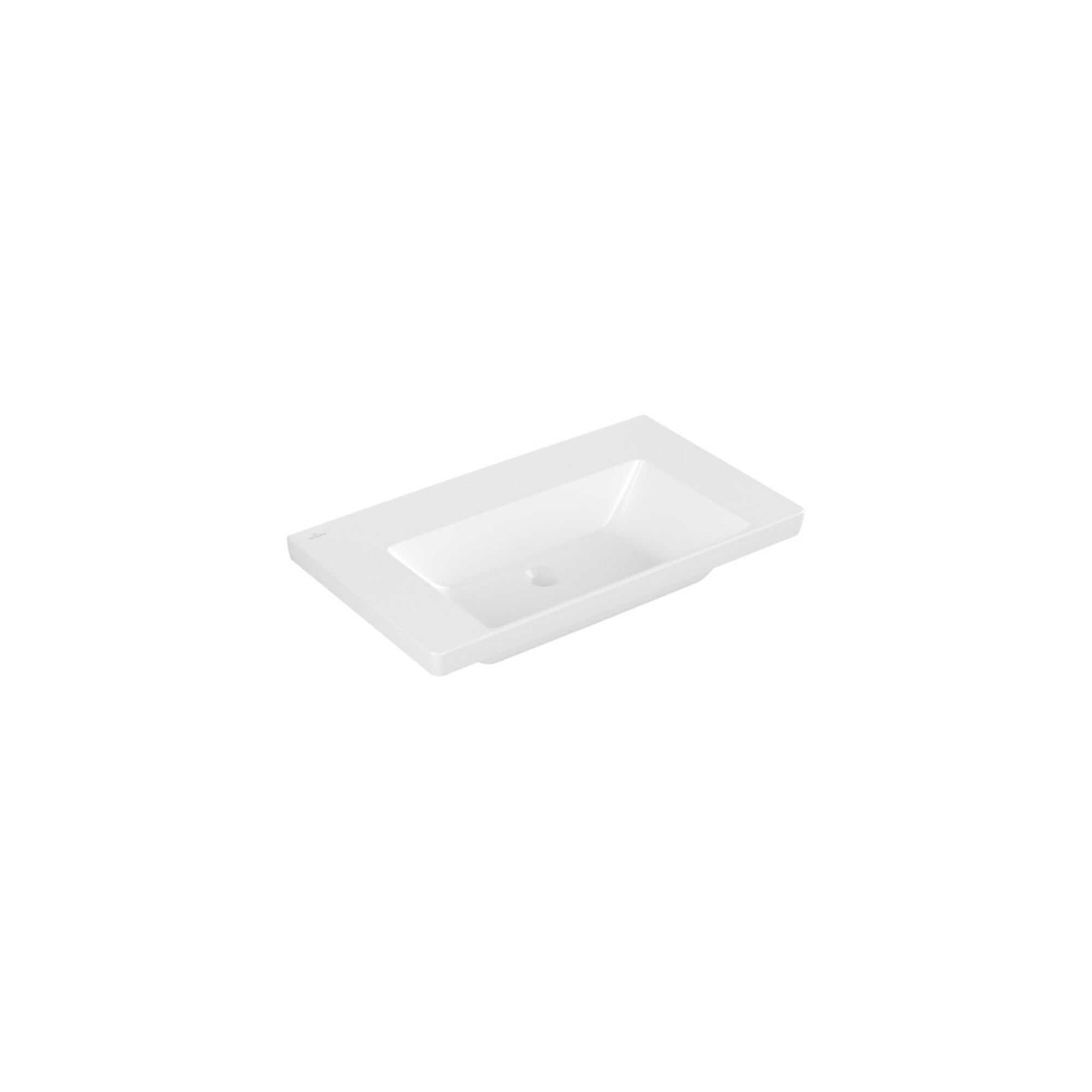 V&B Schrank-Waschtisch Subway 3.0 80x47cm, eck., o. HL/o ÜL, st. wh. C+ ; Villeroy & Boch