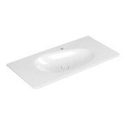V&B Schrankwaschtisch Antao 100x50cm, eck., 1 HL, o. ÜL, weiß C-plus
