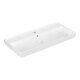V&B Schrankwaschtisch Collaro 100x47, mit Überlauf, stone white C-plus-1