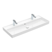 V&B Schrankwaschtisch Collaro 120x47cm, mit Überlauf, weiß C-plus-4