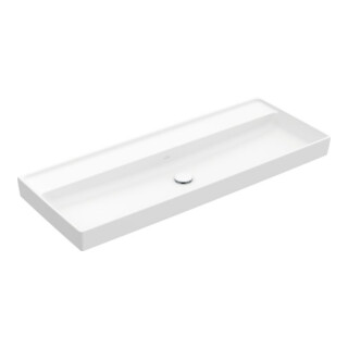 V&B Schrankwaschtisch Collaro 120x47cm, o ÜL, o HL, stone white C-plus