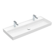 V&B Schrankwaschtisch Collaro 120x47cm, o. ÜL, stone white C-plus-3