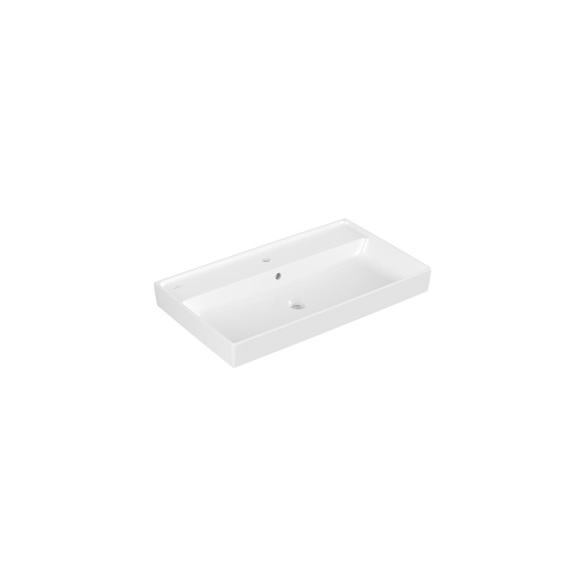 V&B Schrankwaschtisch Collaro 80x47, mit Überlauf, stone white C-plus ; Villeroy & Boch