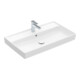 V&B Schrankwaschtisch Collaro 80x47, mit Überlauf, stone white C-plus-3