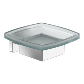V&B Seifenspender Elements Chrom brillant, 120x106x45ml, verre satiné