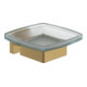 V&B Seifenspender Elements Striking brush. gol, 120x106x45ml, Glas satiniert-1