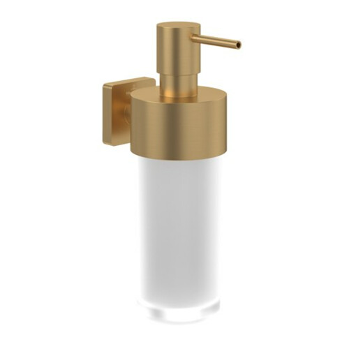 V&B Seifenspender Elements Striking brushed gold, 230ml, Glas satiniert