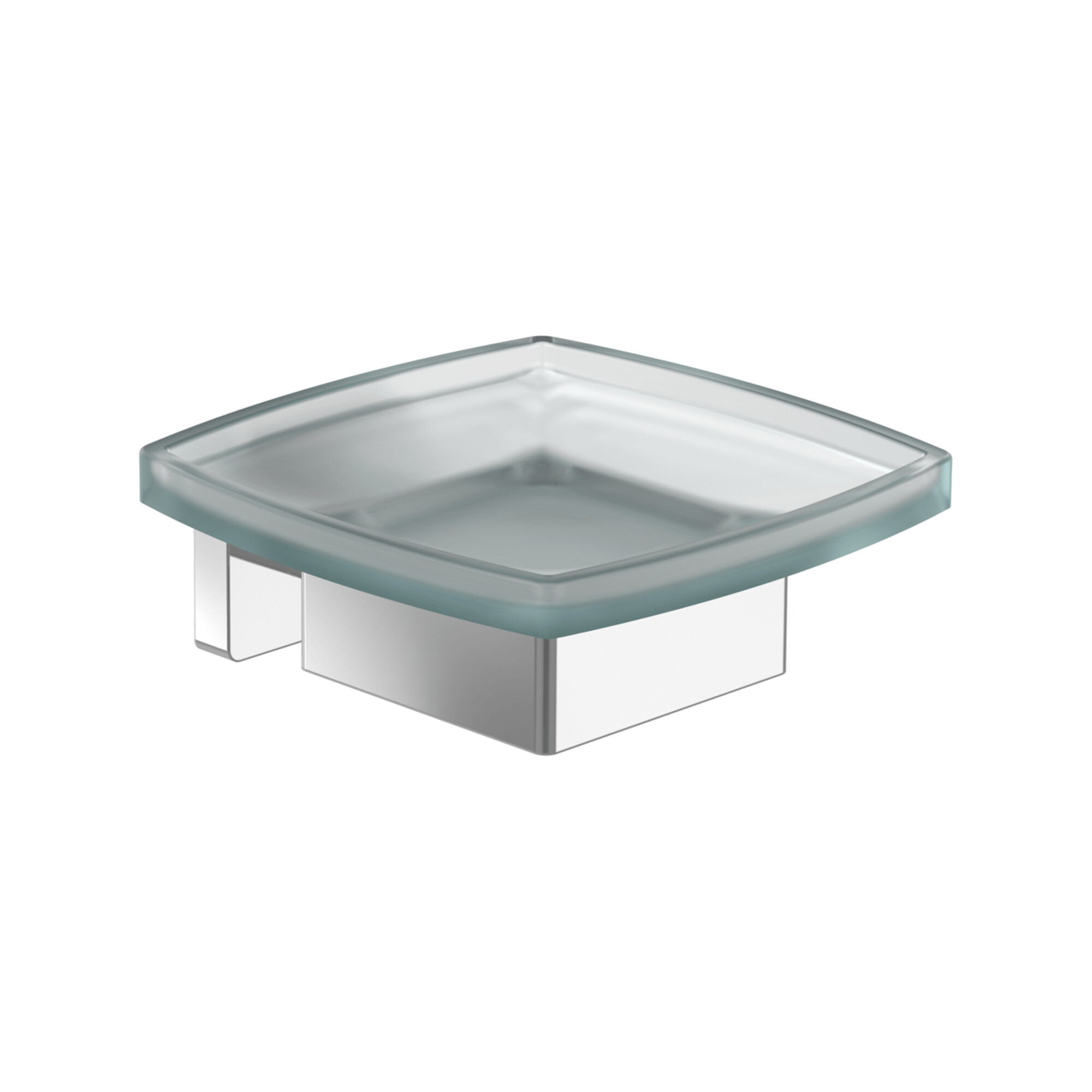 V&B Seifenspender Elements Striking chrom, 120x106x45ml, Glas satiniert ; Villeroy & Boch