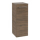 V&B Seitenschrank Avento 35x89x40,5cm, 1 T, l, G vc gl., Ariz. Oa-1