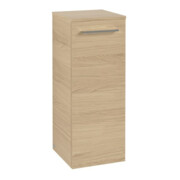 V&B Seitenschrank Avento 35x89x40,5cm, 1 T, l, G vc gl., Nord Oa