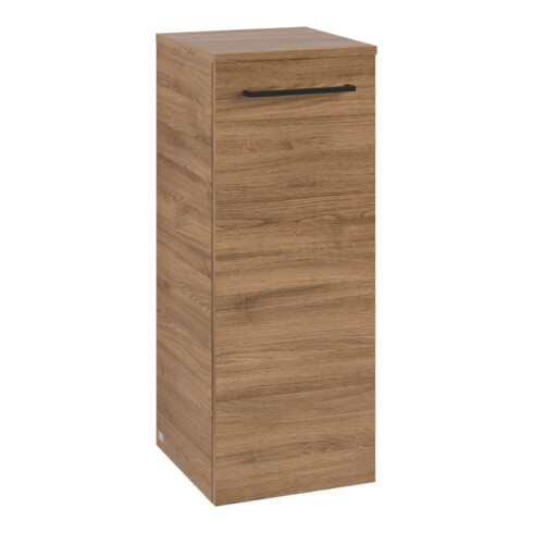 V&B Seitenschrank Avento 35x89x40,5cm, 1 T, l, G volc bla, Kan Oa