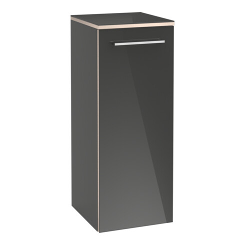 V&B Seitenschrank Avento 35x89x40,5cm, 1 T, l, Gr. vc gl., graph.