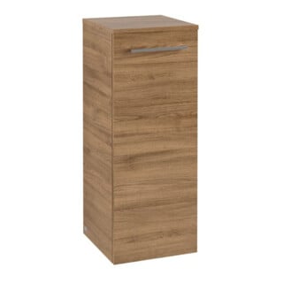 V&B Seitenschrank Avento 35x89x40,5cm, 1 T, l, Gr. vc gl., Kan Oa