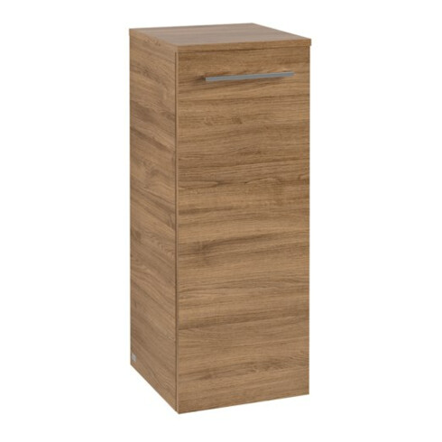 V&B Seitenschrank Avento 35x89x40,5cm, 1 T, l, Gr. vc gl., Kan Oa