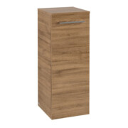 V&B Seitenschrank Avento 35x89x40,5cm, 1 T, l, Gr. vc gl., Kan Oa