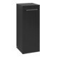 V&B Seitenschrank Avento 35x89x40,5cm, 1 T, r, G vc gl., volc bla-1