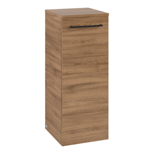 V&B Seitenschrank Avento 35x89x40,5cm, 1 T, r, G volc bla, Kan Oa