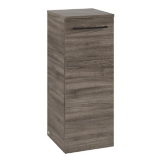 V&B Seitenschrank Avento 35x89x40,5cm, 1 T, r, G volc bla, st. Oa