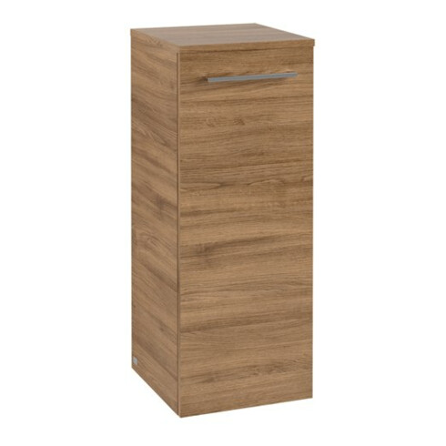 V&B Seitenschrank Avento 35x89x40,5cm, 1 T, r, Gr. vc gl., Kan Oa