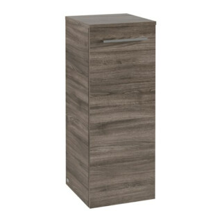 V&B Seitenschrank Avento 35x89x40,5cm, 1 T, r, Gr. vc gl., st. Oa