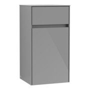 V&B Seitenschrank Collaro 40,4x74,8x34,9cm, Anschl li, glossy grey