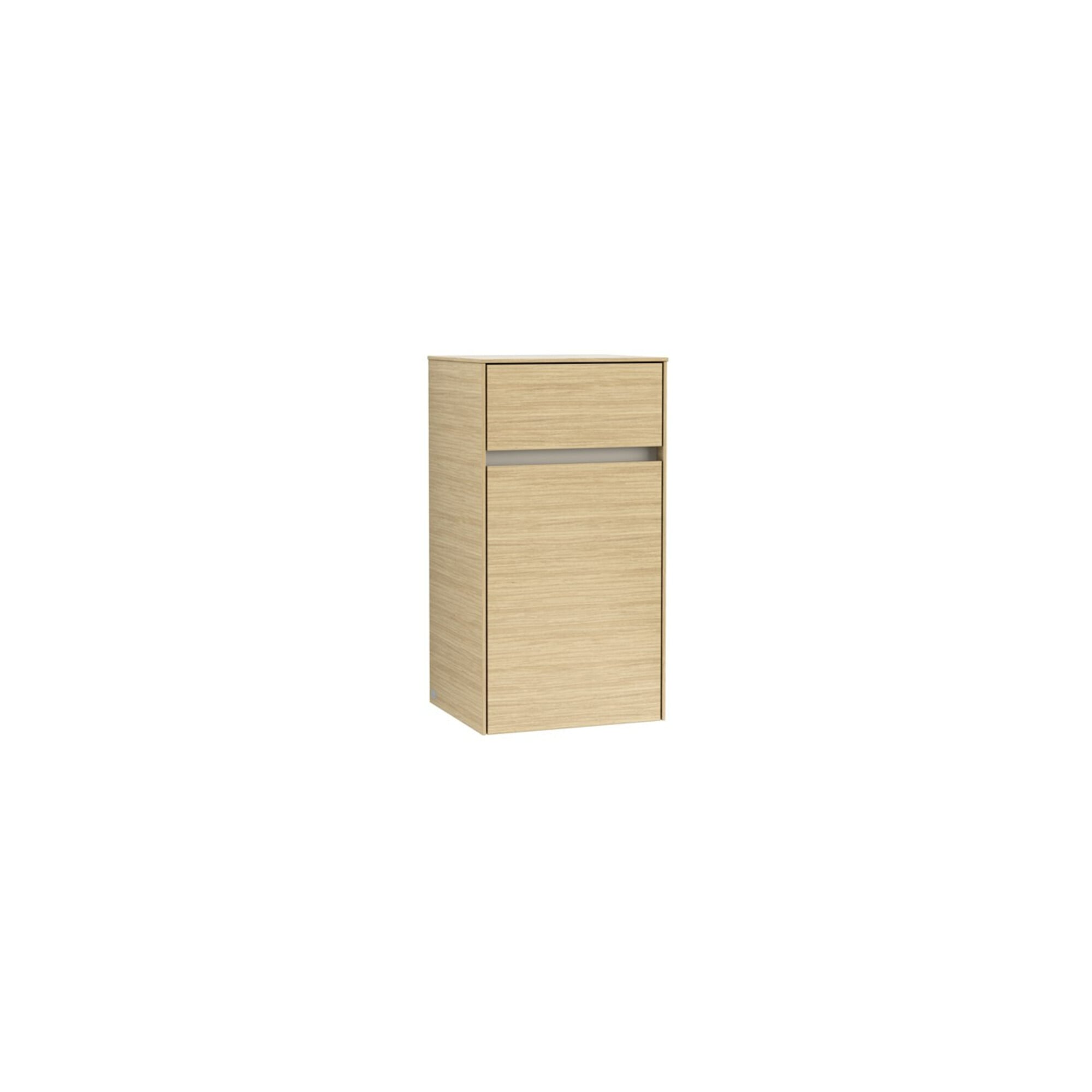 V&B Seitenschrank Collaro 40,4x74,8x34,9cm, Anschl li, nordic oak ; Villeroy & Boch