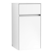V&B Seitenschrank Collaro 40,4x74,8x34,9cm, Anschl re, white matt