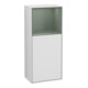 V&B Seitenschrank Finion 41,8x93,6cm, l, Reg ob Oli. m, wh. m Lac-1