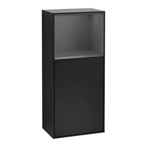 V&B Seitenschrank Finion 41,8x93,6cm, l, Rg o A m, bla m Lac