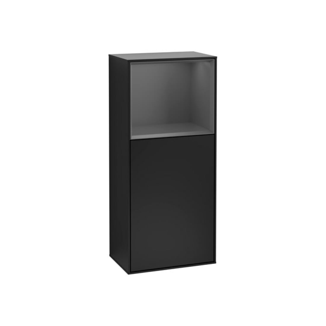 V&B Seitenschrank Finion 41,8x93,6cm, l, Rg o A m, bla m Lac