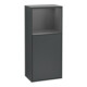 V&B Seitenschrank Finion 41,8x93,6cm, l, Rg o A m, md bl. m Lac-1