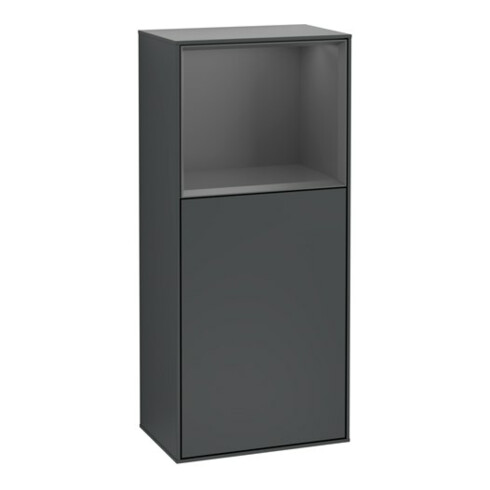 V&B Seitenschrank Finion 41,8x93,6cm, l, Rg o A m, md bl. m Lac