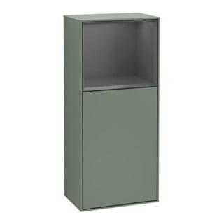 V&B Seitenschrank Finion 41,8x93,6cm, l, Rg o A m, Oli. m Lac