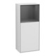 V&B Seitenschrank Finion 41,8x93,6cm, l, Rg o A m, wh. m Lac-1