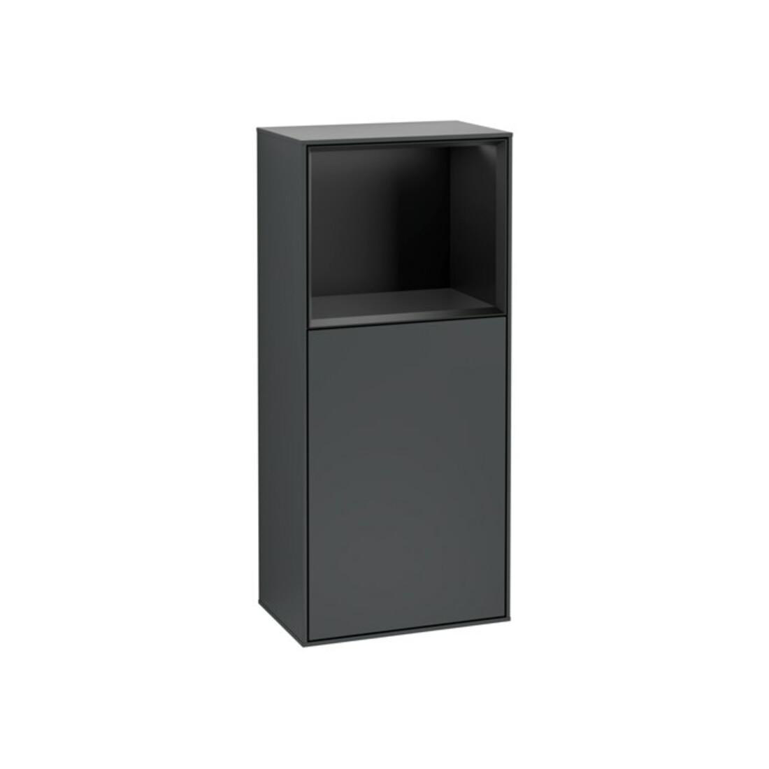 V&B Seitenschrank Finion 41,8x93,6cm, l, Rg o bla m, md bl. m Lac