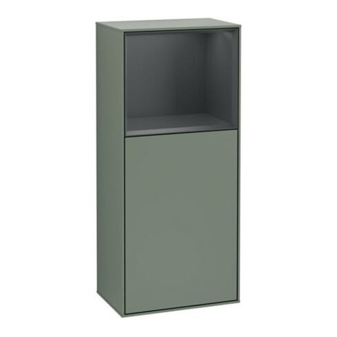 V&B Seitenschrank Finion 41,8x93,6cm, l, Rg o md b m, Oli. m Lac
