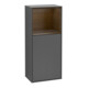 V&B Seitenschrank Finion 41,8x93,6cm, l, Rg o wal ven, Anthrac. m-1