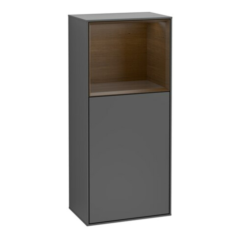 V&B Seitenschrank Finion 41,8x93,6cm, l, Rg o wal ven, Anthrac. m
