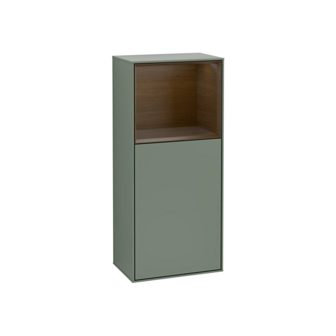 V&B Seitenschrank Finion 41,8x93,6cm, l, Rg o wal ven, Oli. m Lac