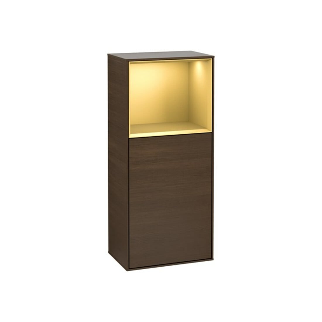 V&B Seitenschrank Finion 41,8x93,6cm, li, Reg ob gol m, wal ven
