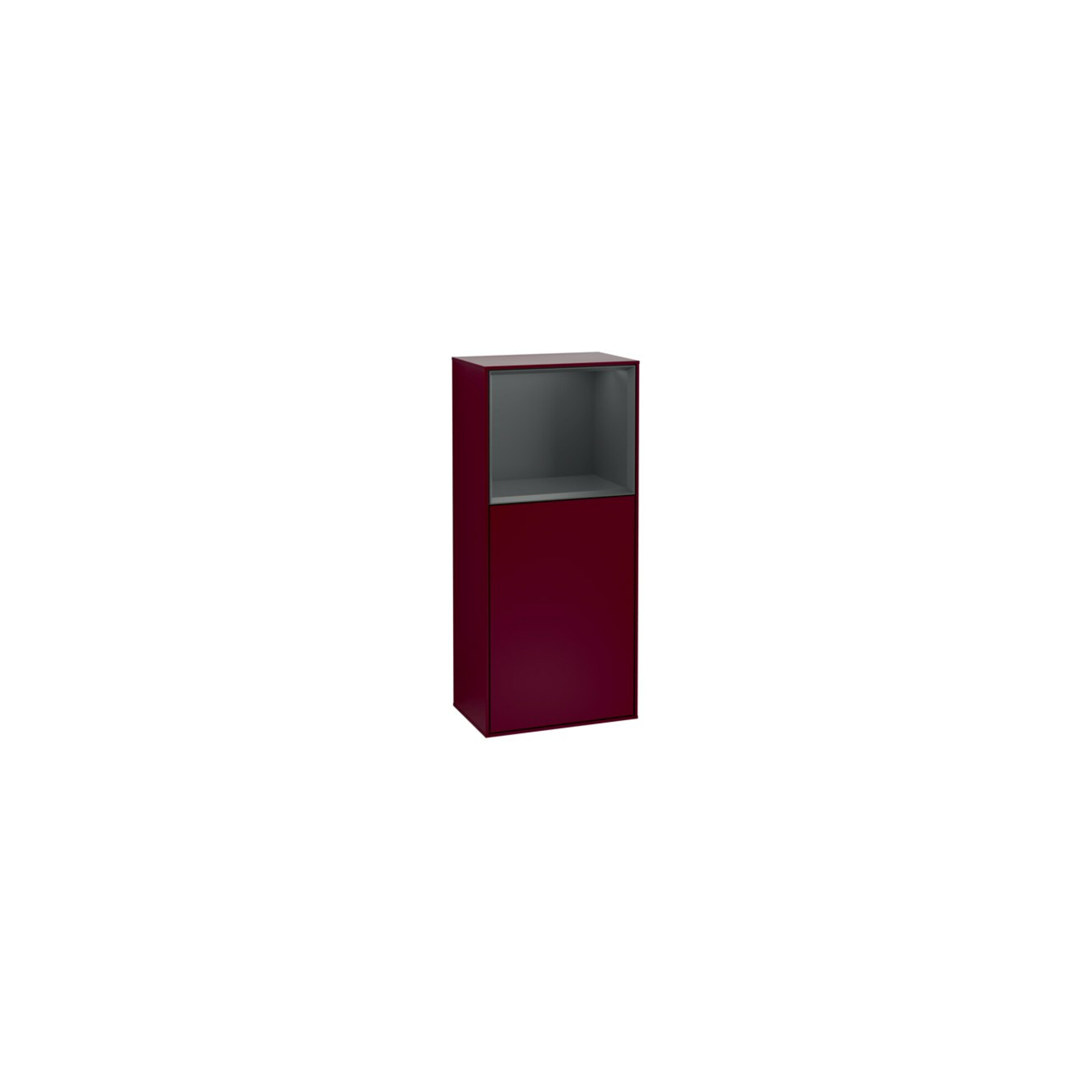V&B Seitenschrank Finion 41,8x93,6cm, li, Reg ob md bl. m, Peo m ; Villeroy & Boch