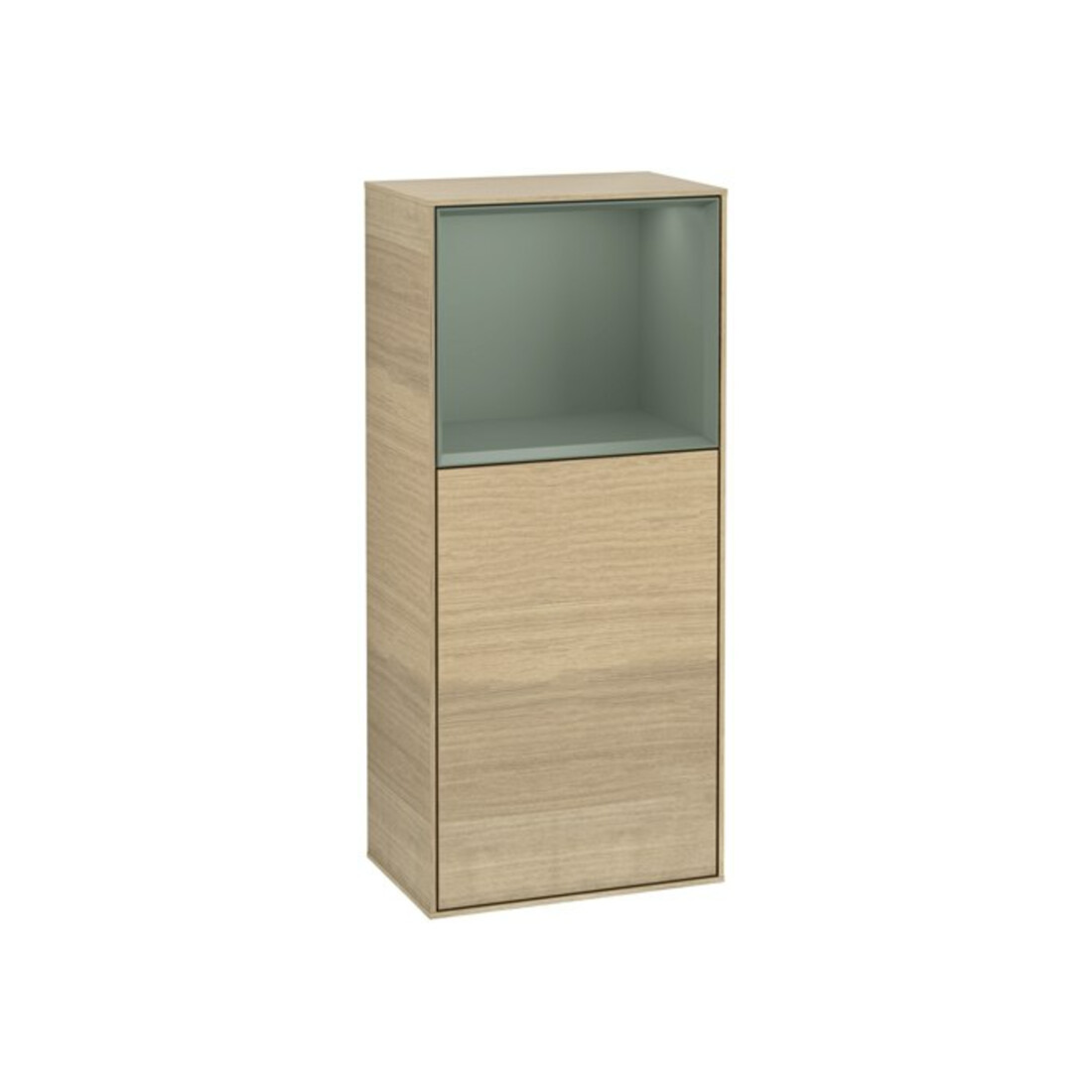 V&B Seitenschrank Finion 41,8x93,6cm, li, Reg ob Oli. m, Oa ven
