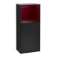V&B Seitenschrank Finion 41,8x93,6cm, li, Reg ob Peo m, bla m Lac-1