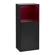V&B Seitenschrank Finion 41,8x93,6cm, li, Reg ob Peo m, bla m Lac